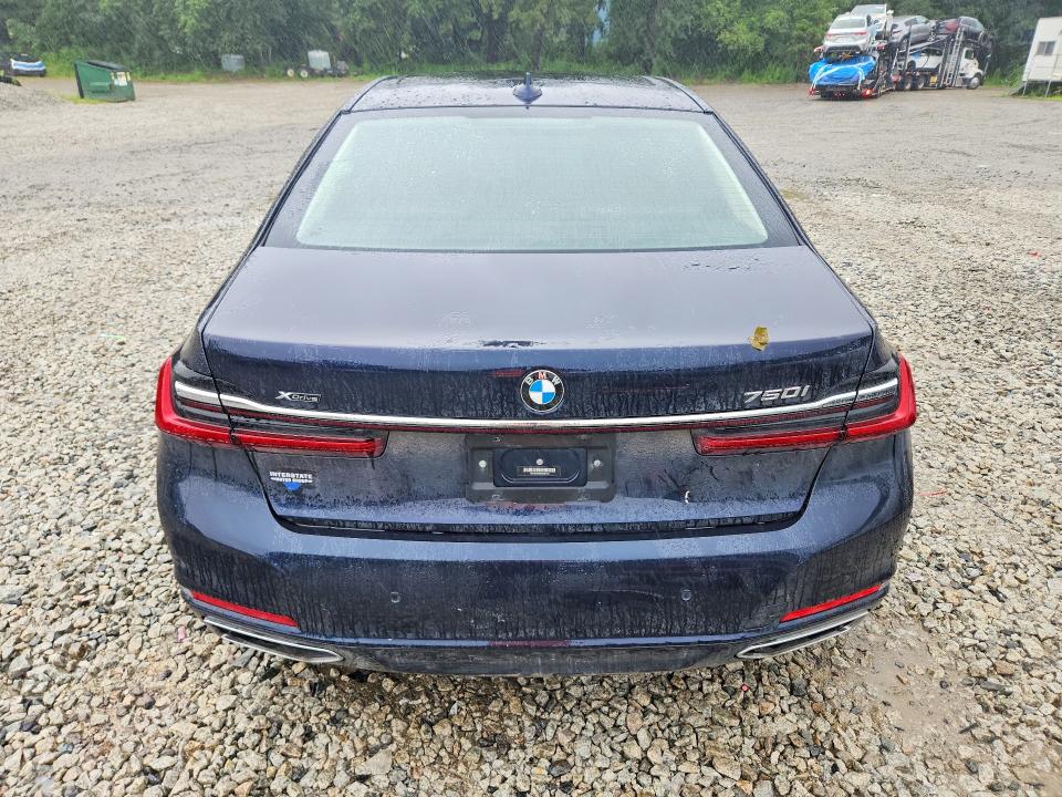 2020 BMW 7er VIN WBA7U2C09LBM62153 COPART salvage auction — MINOR DENT/SCRATCHES, Wv - Certificate Of Title (P), sold $15,700 on 2026-08-18 (photo 6)
