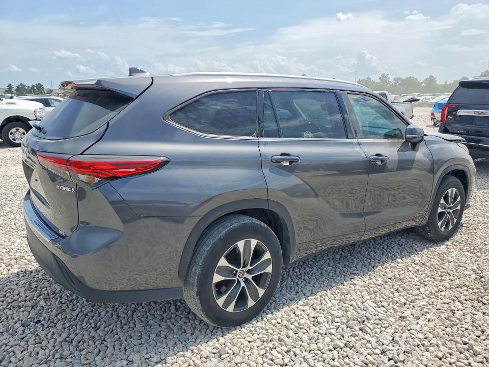 2022 Toyota Highlander hybrid VIN 5TDGARAH3NS512084 COPART salvage auction — FRONT END, GA - CERT OF TITLE-SALVAGE, sold $15,200 on 2026-07-14 (photo 3)