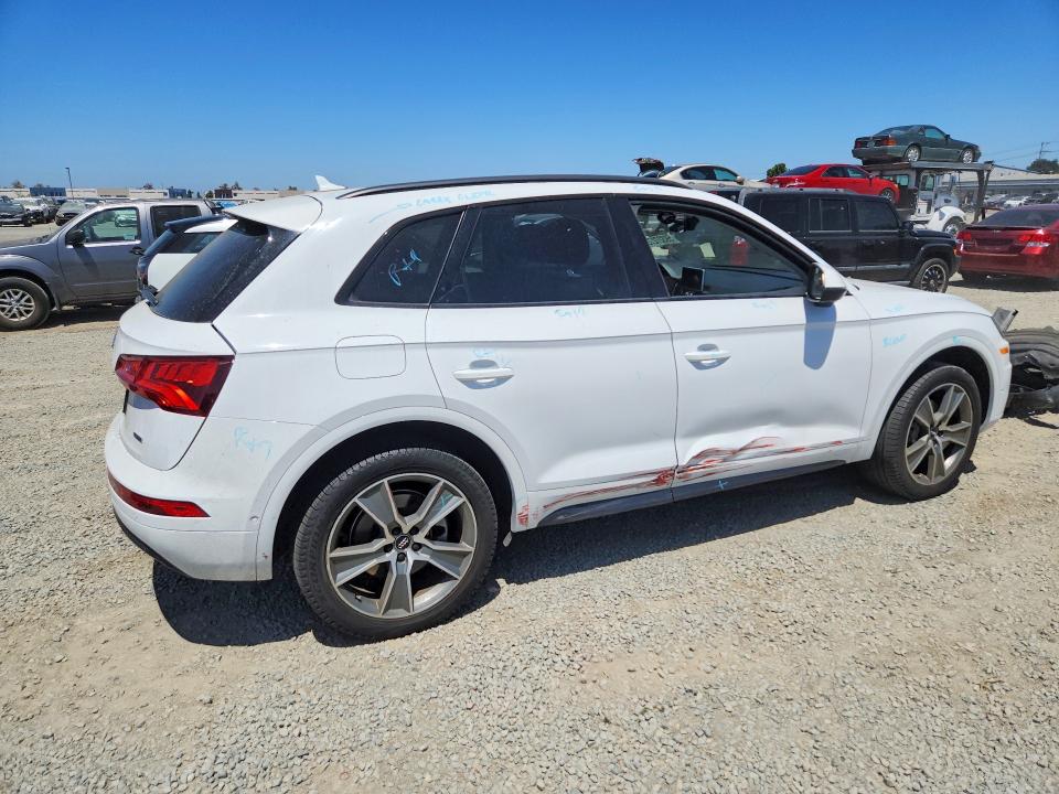 2019 Audi Q5 VIN WA1CNAFY0K2020283 COPART salvage auction — SIDE, Ca - Salvage Certificate, sold $4,150 on 2026-07-21 (photo 3)