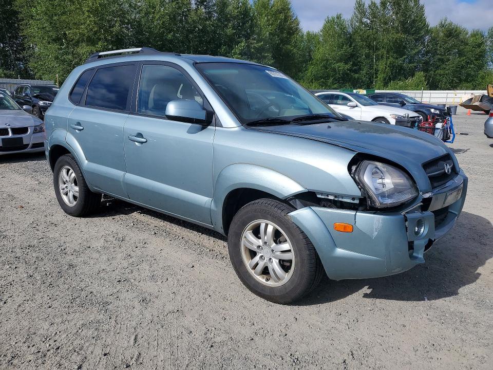 2007 Hyundai Tucson VIN KM8JN72D97U486241 COPART salvage auction — FRONT END, Wa - Bill Of Sale, sold $60 on 2026-07-27 (photo 4)