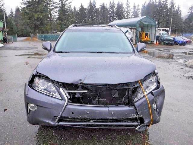 2013 Lexus Rx 350 VIN 2T2BK1BA4DC224698 COPART salvage auction — FRONT END, AK - BILL OF SALE- SALVAGE, sold $800 on 2026-08-27 (photo 5)