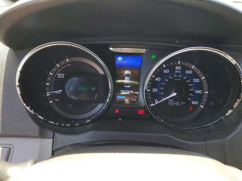 2012 Hyundai Sonata VIN KMHEC4A43CA042047 COPART salvage auction — MINOR DENT/SCRATCHES, Az - Cert Of Title-Restored Salvage, sold $450 on 2026-07-16 (photo 9)