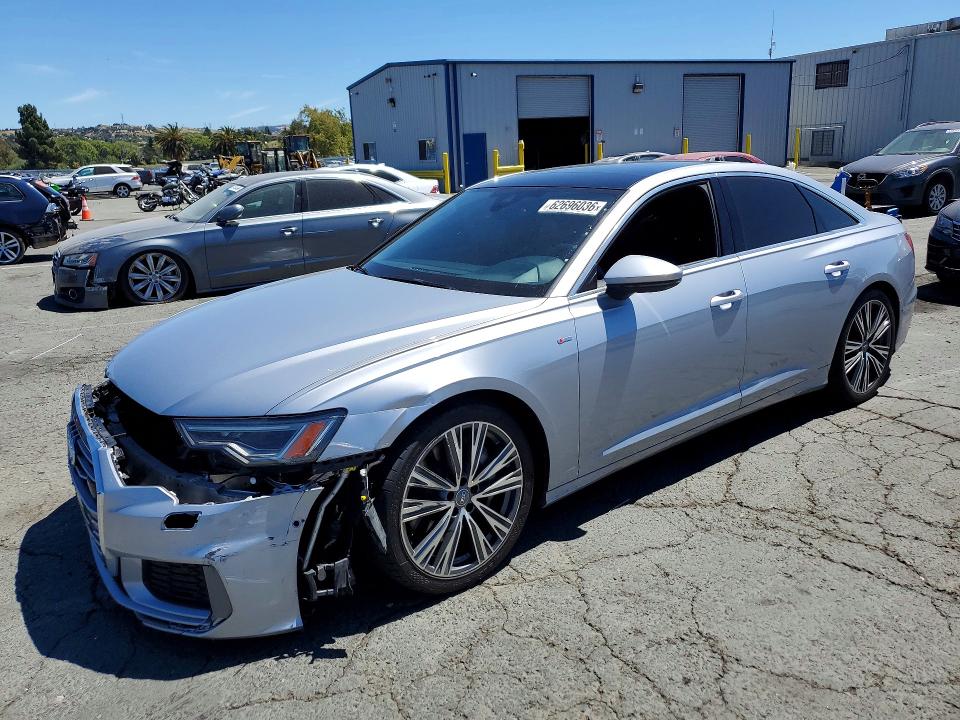 2019 Audi A6 VIN WAUL2AF28KN054493 — COPART salvage auction photo
