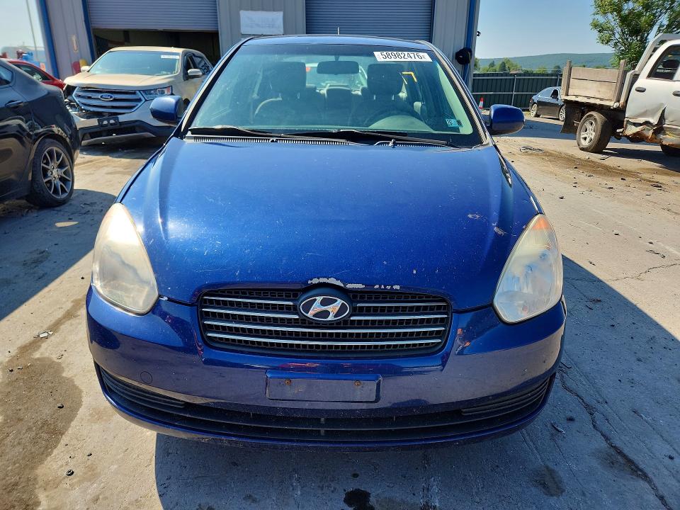 2010 Hyundai Accent VIN KMHCN4AC8AU406080 COPART salvage auction — REAR END, Pa - Certificate Of Salvage, sold $2 on 2026-07-29 (photo 5)