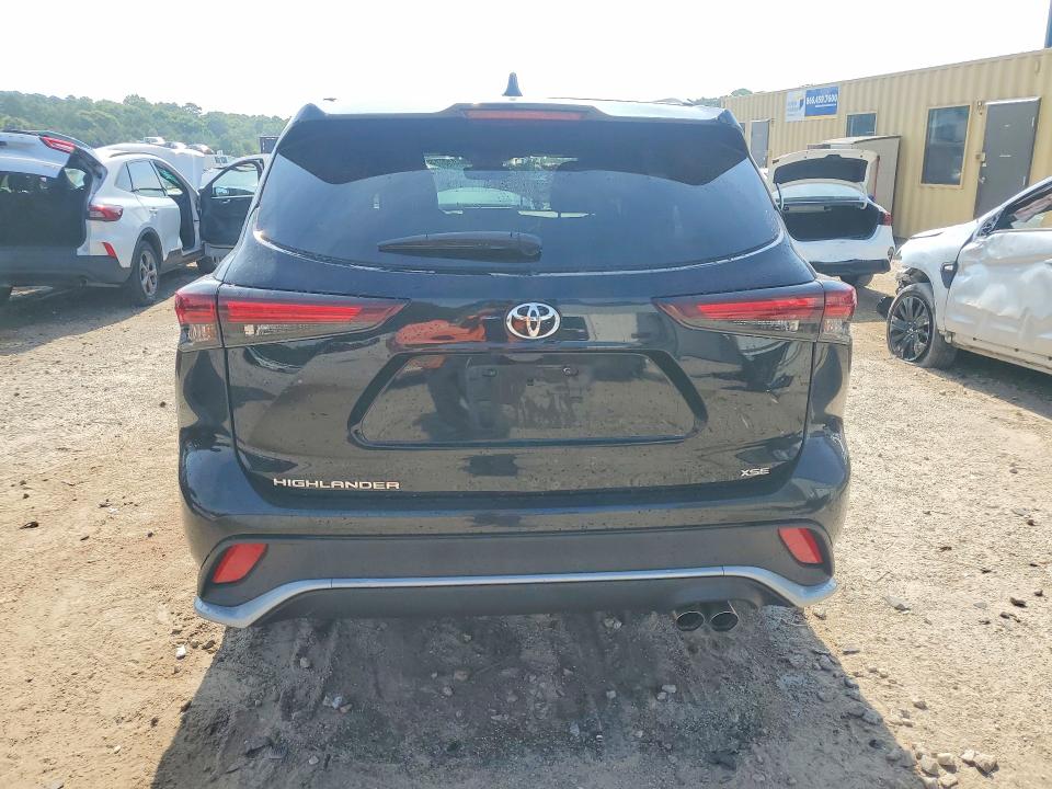 2024 Toyota Highlander VIN 5TDKDRAH2RS531183 COPART salvage auction — FRONT END, NY - CERTIFICATE OF TITLE, sold $18,100 on 2026-07-20 (photo 6)