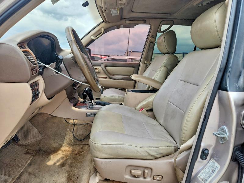 1999 Toyota Land cruiser VIN JT3HT05J5X0027141 COPART salvage auction — MINOR DENT/SCRATCHES, FL - CERTIFICATE OF TITLE (P), sold $3,750 on 2026-07-30 (photo 7)