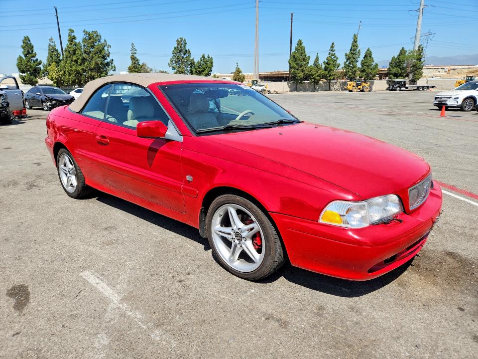 2002 Volvo C70 VIN YV1NC53D72J027700 COPART salvage auction — VANDALISM, Ca - Salvage Certificate, sold $400 on 2026-08-04 (photo 4)