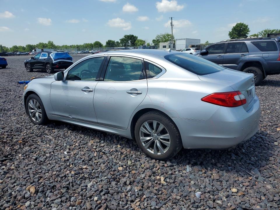 2013 Infiniti M VIN JN1BY1AR9DM603762 COPART salvage auction — FRONT END, Salvage Title, sold $250 on 2026-07-21 (photo 2)