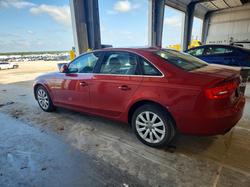 2013 Audi A4 VIN WAUBFAFL3DN036608 COPART salvage auction — REAR END, Ne - Cert Of Title-Rebuilt Salvage (P), sold $1,950 on 2026-07-28 (photo 2)