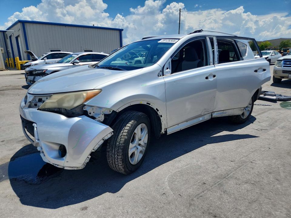 2014 Toyota Rav 4 VIN JTMZFREV0EJ000872 COPART salvage auction — FRONT END, Fl - Cert Of Title Slvg Rebuildable, sold $3,600 on 2026-07-14 (photo 1)