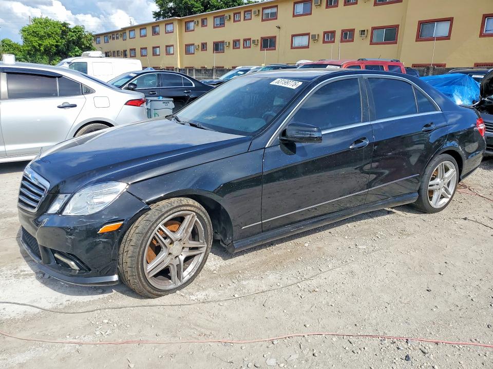 2011 Mercedes-benz E-class VIN WDDHF5GB8BA427516 COPART salvage auction — MINOR DENT/SCRATCHES, FL - CERT OF TITLE SLVG REBUILDABLE, sold $900 on 2026-08-14 (photo 1)