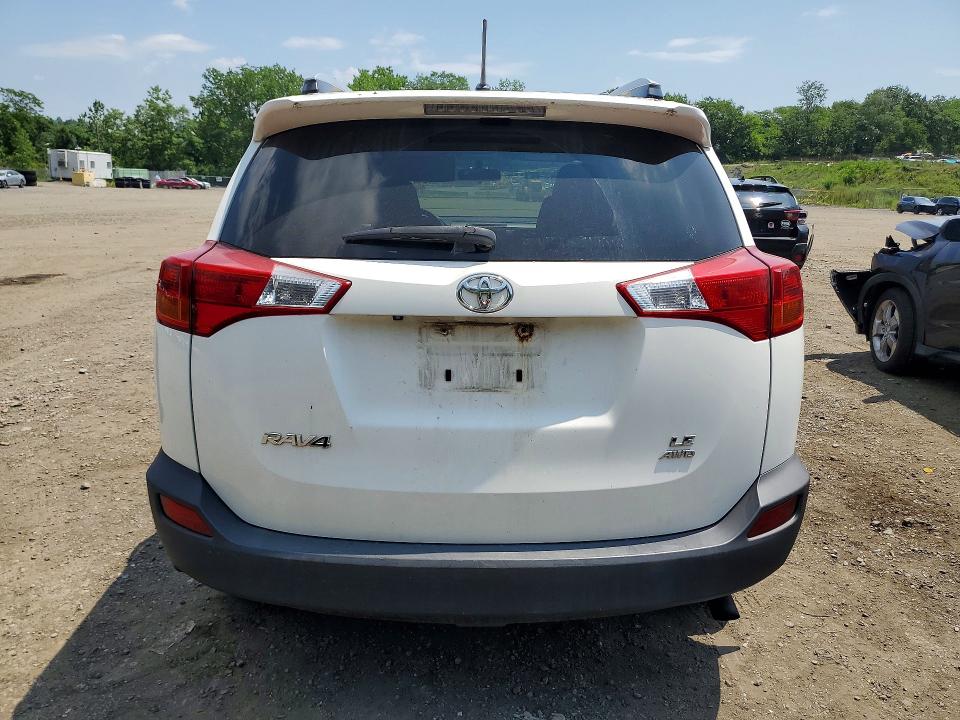 2014 Toyota Rav 4 VIN JTMBFREV1EJ007248 COPART salvage auction — FRONT END, Ny - Mv-907A Salvage Certificate, sold $400 on 2026-07-21 (photo 6)