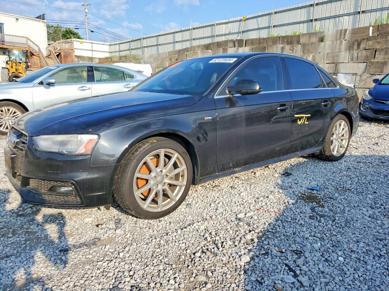 2014 Audi A4 VIN WAUFFAFL2EN024047 — COPART salvage auction photo