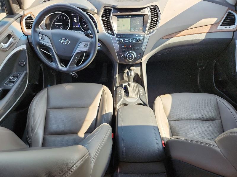 2017 Hyundai Santa fe VIN KM8SRDHF5HU250462 COPART salvage auction — FRONT END, CT - CERT OF TITLE-SALVAGE, sold $3,150 on 2026-07-24 (photo 8)
