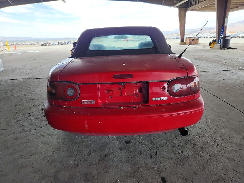 1992 Mazda Mx-5 miata VIN JM1NA3516N1304179 COPART salvage auction — VANDALISM, CA - SALVAGE CERTIFICATE, sold $300 on 2026-07-23 (photo 6)