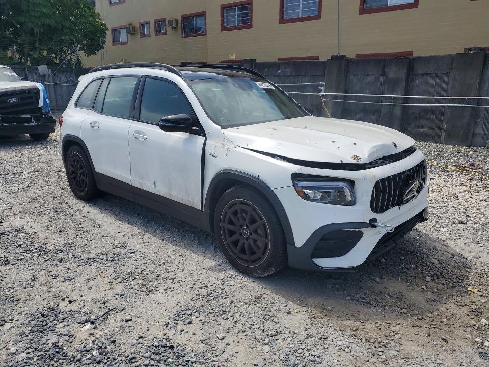 2023 Mercedes-benz Glb VIN W1N4M5BB5PW288776 COPART salvage auction — FRONT END, Fl - Cert Of Title Slvg Rebuildable, sold $5,800 on 2026-07-28 (photo 4)