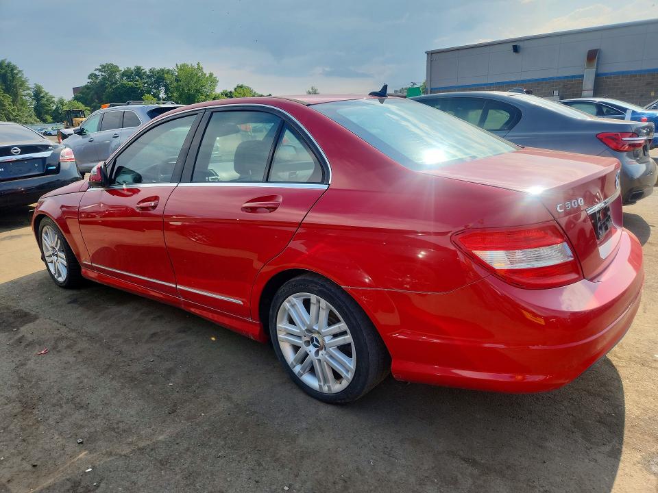 2009 Mercedes-benz C class VIN WDDGF81X89R076197 COPART salvage auction — MECHANICAL, Vt - Certificate Of Title, sold $625 on 2026-07-31 (photo 2)