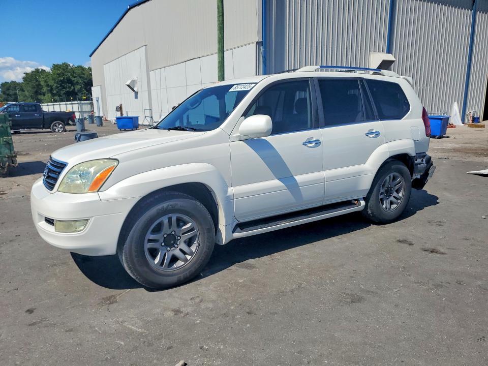 2008 Lexus Gx 470 VIN JTJBT20X380151612 COPART salvage auction — REAR END, Fl - Cert Of Title Slvg Rebuildable, sold $2,050 on 2026-07-29 (photo 1)