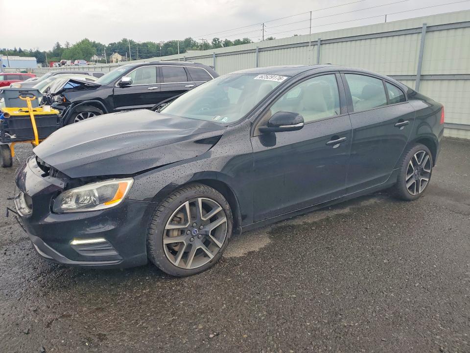 2017 Volvo S60 VIN YV140MTLXH2437089 COPART salvage auction — FRONT END, Pa - Certificate Of Salvage, sold $150 on 2026-08-07 (photo 1)