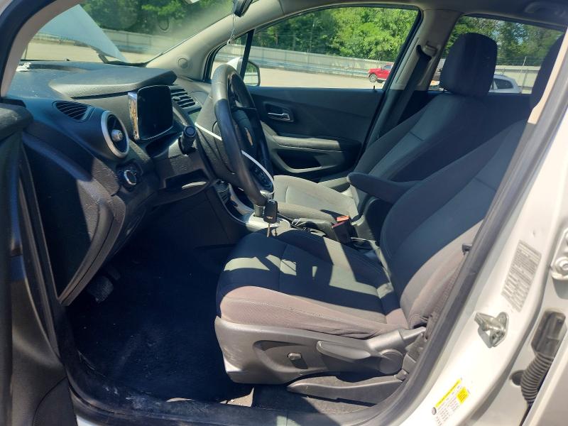 2016 Chevrolet Trax VIN KL7CJPSBXGB535186 COPART salvage auction — FRONT END, Pa - Certificate Of Salvage, sold $575 on 2026-07-16 (photo 7)