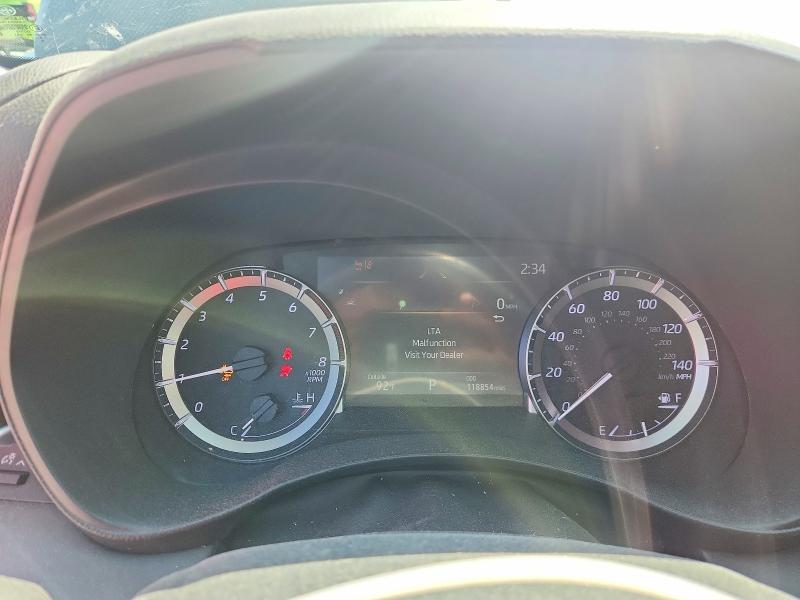 2023 Toyota Highlander VIN 5TDKDRBHXPS007243 COPART salvage auction — FRONT END, MA - CERTIFICATE OF TITLE, sold $12,900 on 2026-07-15 (photo 9)
