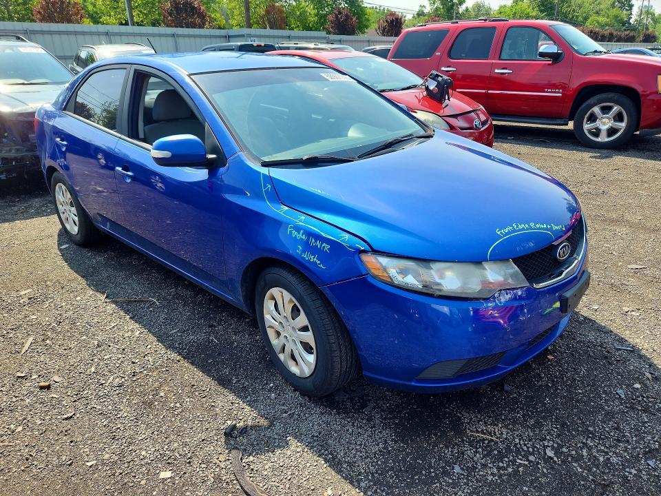 2010 Kia Forte VIN KNAFU4A24A5301927 COPART salvage auction — FRONT END, Ct - Cert Of Title-Salvage, sold $475 on 2026-07-07 (photo 4)