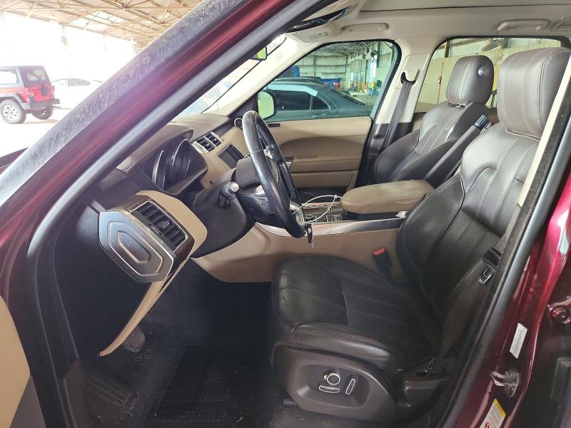 2016 Land rover Range rover sport VIN SALWR2VF7GA553024 COPART salvage auction — MINOR DENT/SCRATCHES, AZ - CERTIFICATE OF TITLE (P), sold $6,500 on 2026-07-27 (photo 7)