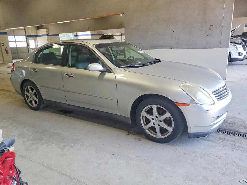 2003 Infiniti G35 VIN JNKCV51E33M330930 COPART salvage auction — FRONT END, Va - Cert Of Title - Salvage, sold $225 on 2026-07-17 (photo 4)