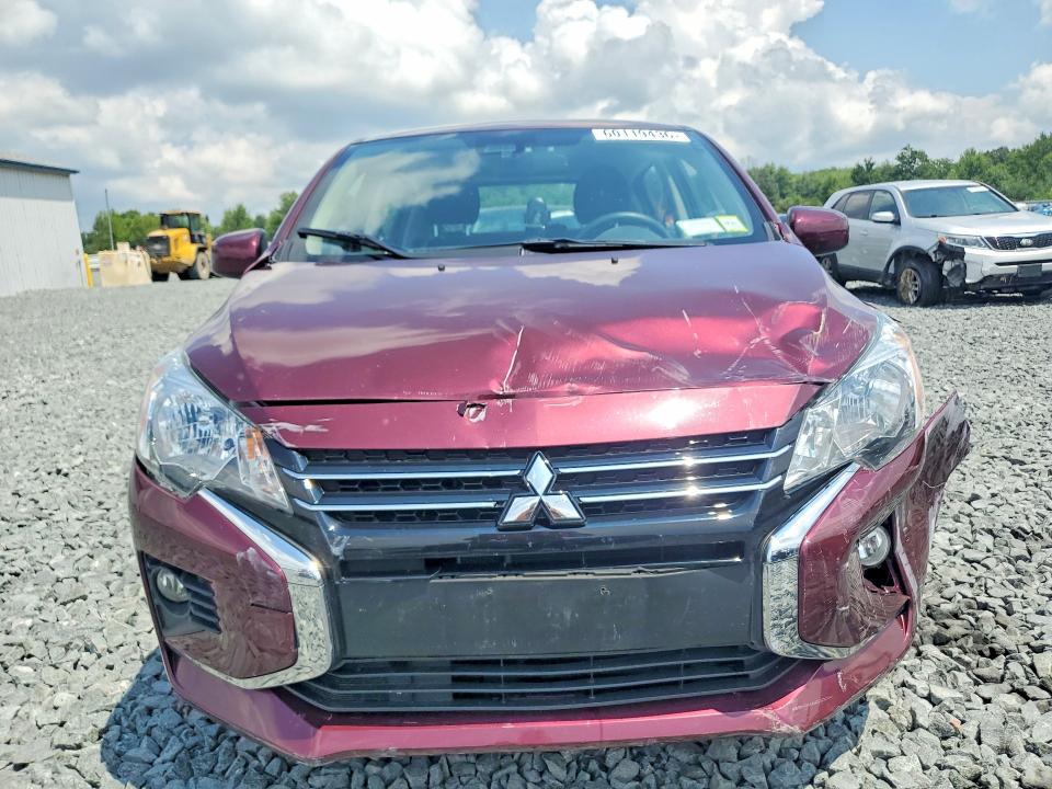 2023 Mitsubishi Mirage VIN ML32AUHJ7PH003972 COPART salvage auction — FRONT END, Oh - Cert Of Title-Salvage, sold $90 on 2026-07-30 (photo 5)