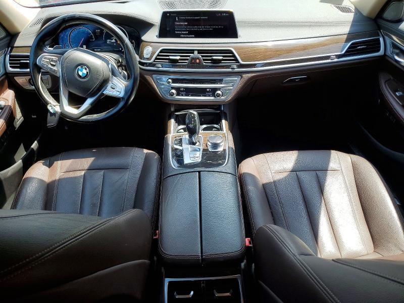 2018 BMW 7er VIN WBA7E4C54JGV23896 COPART salvage auction — MINOR DENT/SCRATCHES, Mi - Certificate Of Title, sold $3,900 on 2026-07-31 (photo 8)