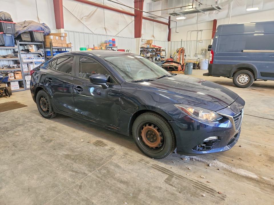 2016 Mazda 3 VIN 3MZBM1T73GM328254 COPART salvage auction — FRONT END, Wi - Cert Of Title-Claim Paid, sold $825 on 2026-07-09 (photo 4)