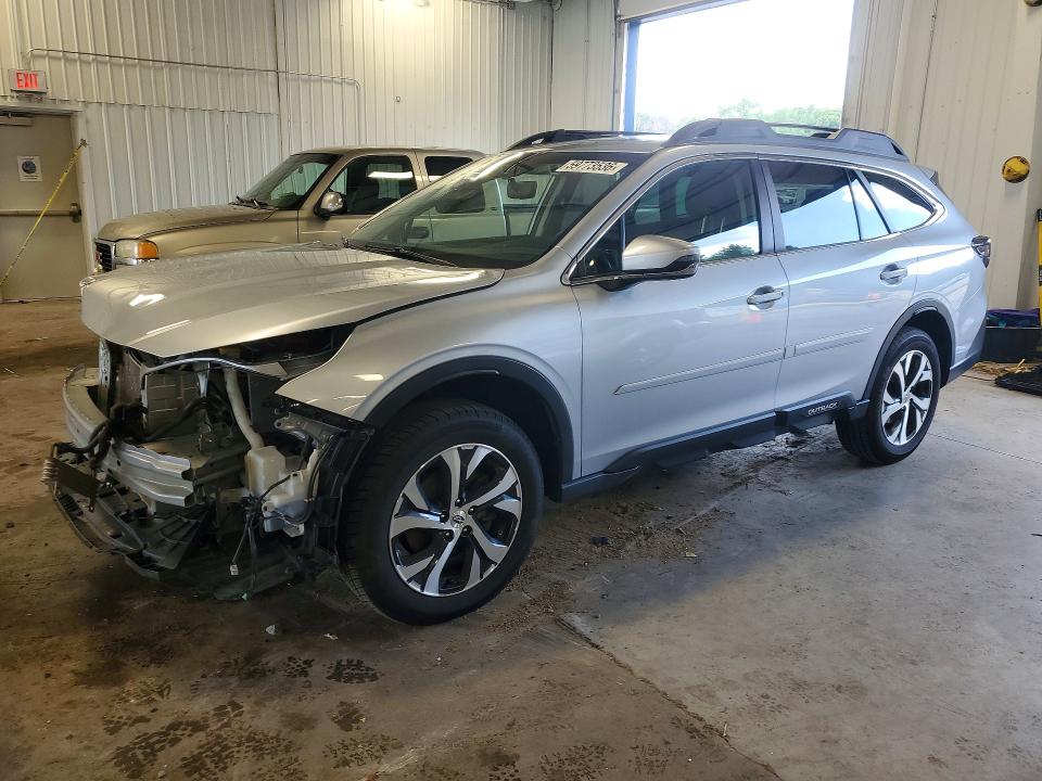 2022 Subaru Outback VIN 4S4BTANC4N3142278 COPART salvage auction — FRONT END, Mn - Cert Of Title-Salvage, sold $7,600 on 2026-07-09 (photo 1)