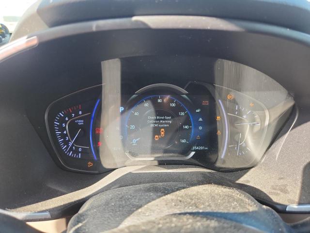 2019 Hyundai Santa fe VIN 5NMS5CAD1KH115349 COPART salvage auction — FRONT END, NC - SALVAGE CERTIFICATE OF TITLE, sold $4,300 on 2026-09-15 (photo 9)