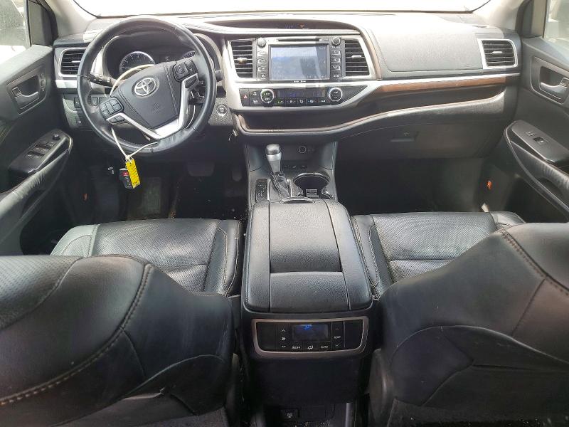 2014 Toyota Highlander VIN 5TDDKRFH6ES017662 COPART salvage auction — FRONT END, Mt - Certificate Of Title (P), sold $750 on 2026-07-28 (photo 8)