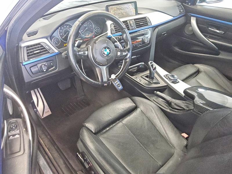 2014 BMW 4 series VIN WBA3R1C56EF729377 COPART salvage auction — FRONT END, FL - CERTIFICATE OF TITLE, sold $400 on 2026-07-28 (photo 8)