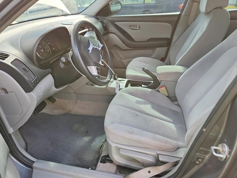 2008 Hyundai Elantra VIN KMHDU46D28U293181 COPART salvage auction — FRONT END, NY - MV-907A SALVAGE CERTIFICATE, sold $400 on 2026-07-27 (photo 7)