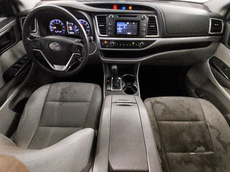 2019 Toyota Highlander VIN 5TDZARFH7KS056426 COPART salvage auction — FRONT END, Ca - Certificate Of Title, sold $2,750 on 2026-07-28 (photo 8)