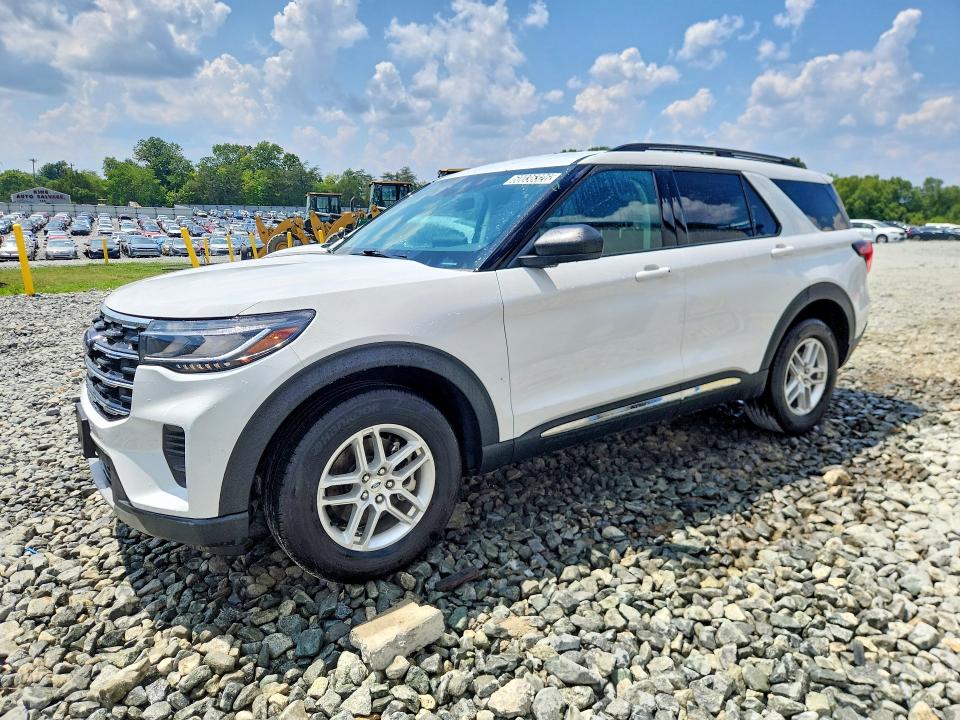 2025 Ford Explorer VIN 1FMUK8DH3SGB36400 COPART salvage auction — REAR END, Nc - Dlr Only-Clean/Over 25% Damage, sold $12,500 on 2026-07-28 (photo 1)