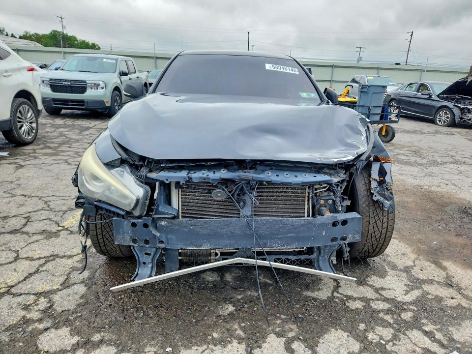 2014 Infiniti Q50 VIN JN1BV7AR2EM680972 COPART salvage auction — FRONT END, Pa - Certificate Of Salvage, sold $400 on 2026-07-14 (photo 5)