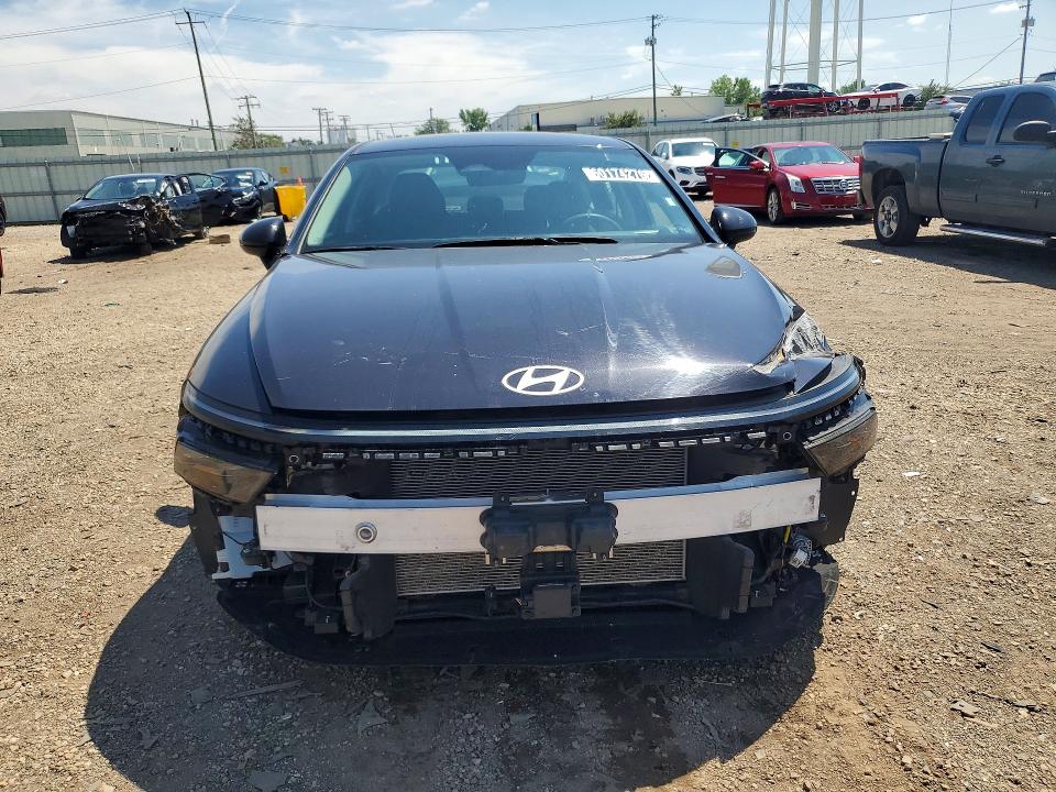 2024 Hyundai Sonata VIN KMHL64JAXRA391462 COPART salvage auction — FRONT END, IL - SALVAGE CERTIFICATE (P), sold $3,850 on 2026-07-13 (photo 5)