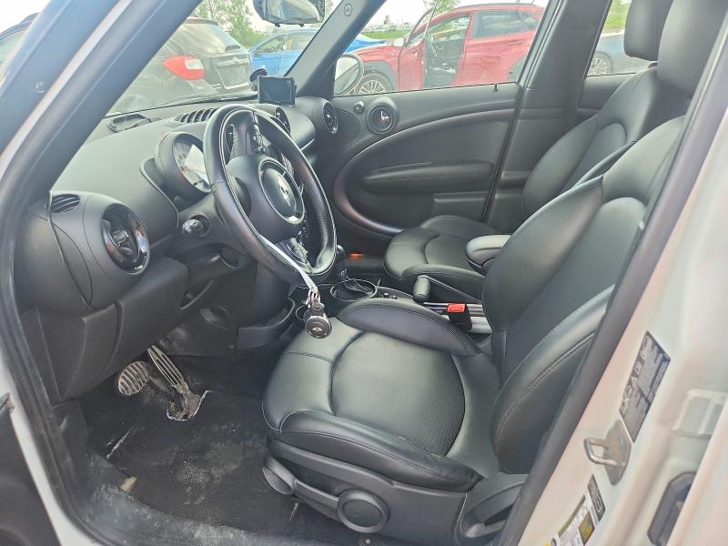 2013 Mini Cooper VIN WMWZC5C51DWP32141 COPART salvage auction — FRONT END, Qc - Gravement Accidente, sold $350 on 2026-08-04 (photo 7)