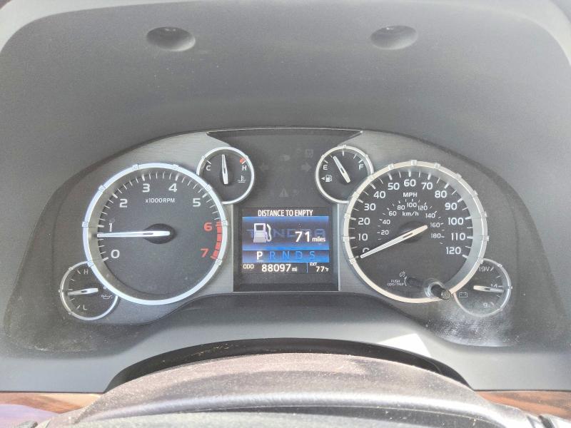 2016 Toyota Tundra VIN 5TFSW5F19GX200946 COPART salvage auction — MINOR DENT/SCRATCHES, FL - CERTIFICATE OF TITLE (P), sold $6,700 on 2026-07-21 (photo 9)