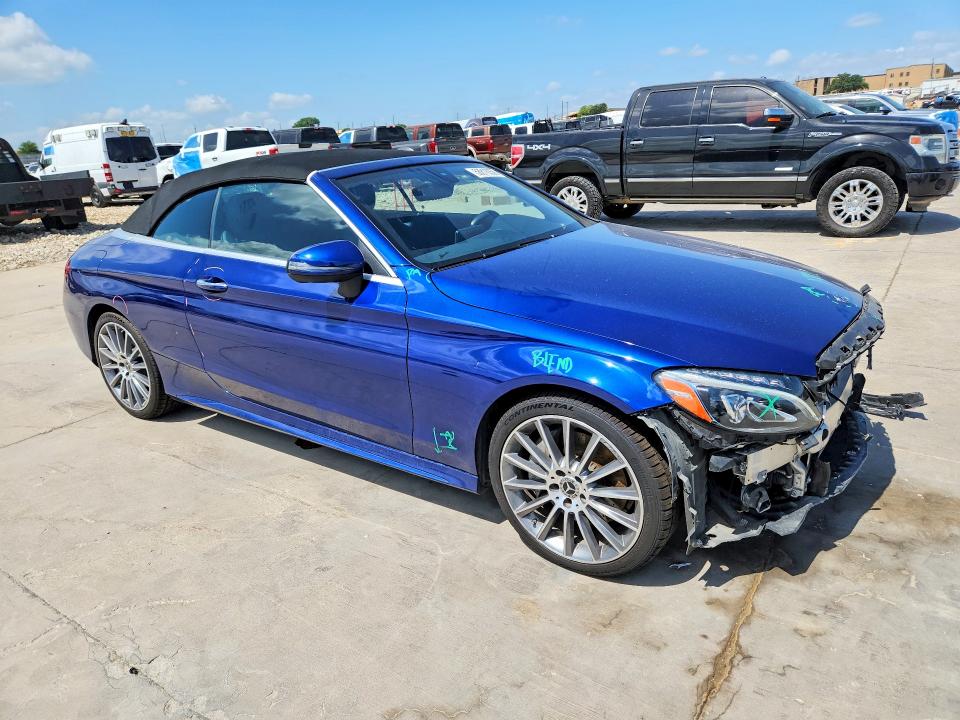 2018 Mercedes-benz C-klasse VIN WDDWK4JB8JF598340 COPART salvage auction — FRONT END, Tx - Certificate Of Title, sold $325 on 2026-08-20 (photo 4)