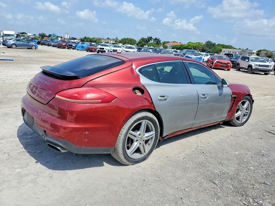 2015 Porsche Panamera VIN WP0AA2A73FL000977 COPART salvage auction — FRONT END, Fl - Cert Of Title Slvg Rebuildable, sold $250 on 2026-07-31 (photo 3)