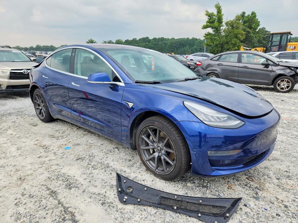 2019 Tesla Model 3 VIN 5YJ3E1EA0KF309140 COPART salvage auction — REAR END, Ga - Certificate Of Title (P), sold $7,900 on 2026-08-19 (photo 4)