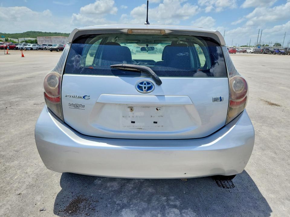 2013 Toyota Prius VIN JTDKDTB37D1052473 COPART salvage auction — HAIL, KS - CERT OF TITLE-SALVAGE, sold $2,200 on 2026-07-31 (photo 6)