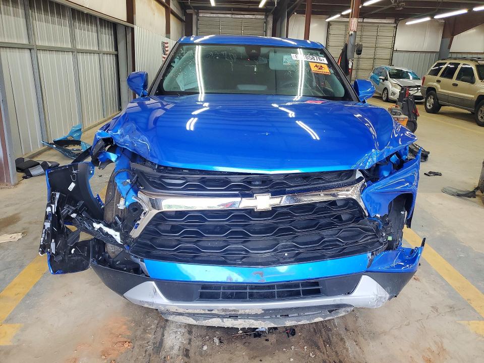 2025 Chevrolet Blazer VIN 3GNKBHR48SS168835 COPART salvage auction — FRONT END, Fl - Certificate Of Destruction, sold $7,200 on 2026-08-26 (photo 5)
