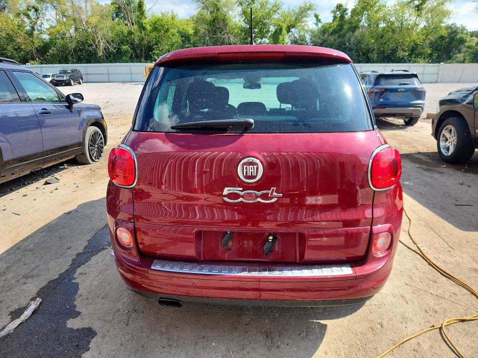 2014 Fiat 500 VIN ZFBCFABH7EZ015928 COPART salvage auction — SIDE, Wi - Junked Vehicle Bill Of Sale, sold $450 on 2026-08-03 (photo 6)