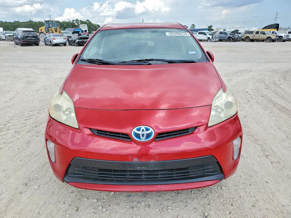 2013 Toyota Prius VIN JTDKN3DU4D0338032 COPART salvage auction — MECHANICAL, Tx - Certificate Of Title, sold $725 on 2026-07-28 (photo 5)