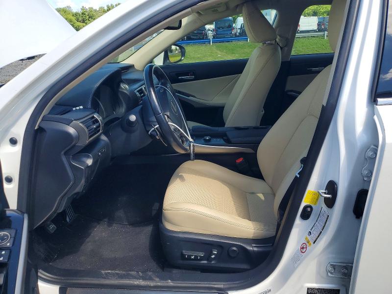 2016 Lexus Is VIN JTHCM1D25G5014572 COPART salvage auction — FRONT END, NJ - CERT OF TITLE-SALVAGE, sold $3,100 on 2026-07-31 (photo 7)